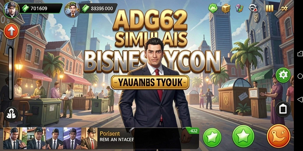Gameplay seru dan interaktif di dunia Tycoon.
