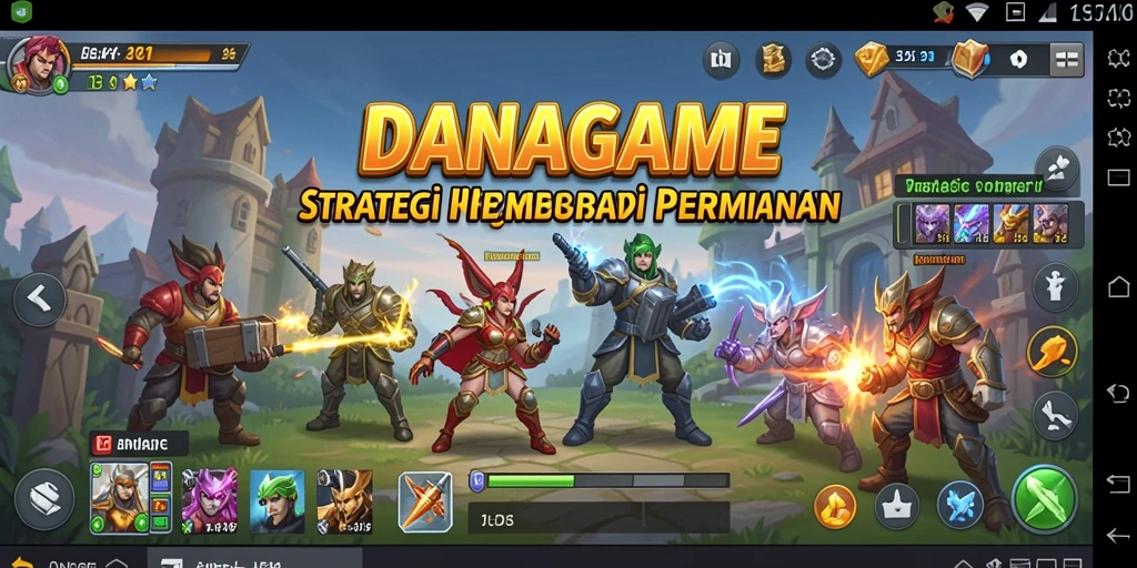 Screenshot gameplay <strong>DANAGAME</strong> menampilkan aksi strategi yang menegangkan.