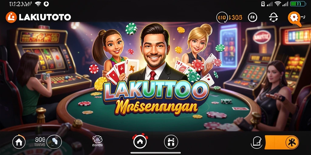 Screengrab dari gameplay seru di LAKUTOTO