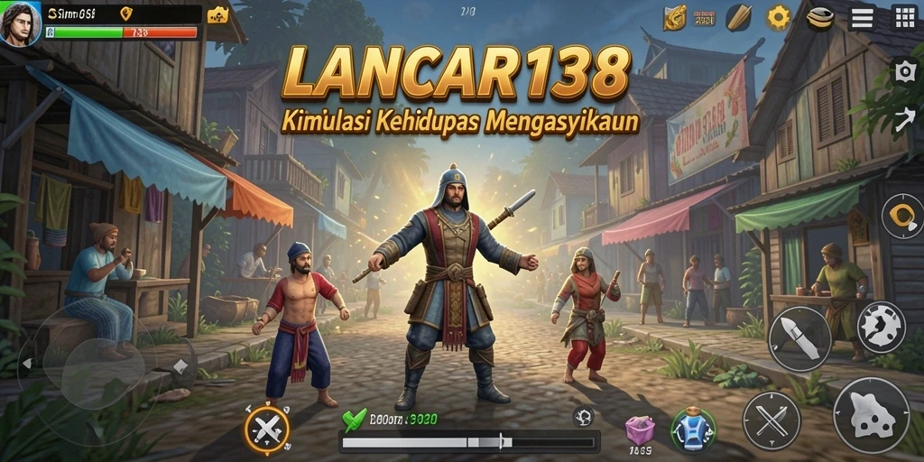 Tampilan gameplay menakjubkan dari LANCAR138 yang menunjukkan simulasi mendalam.