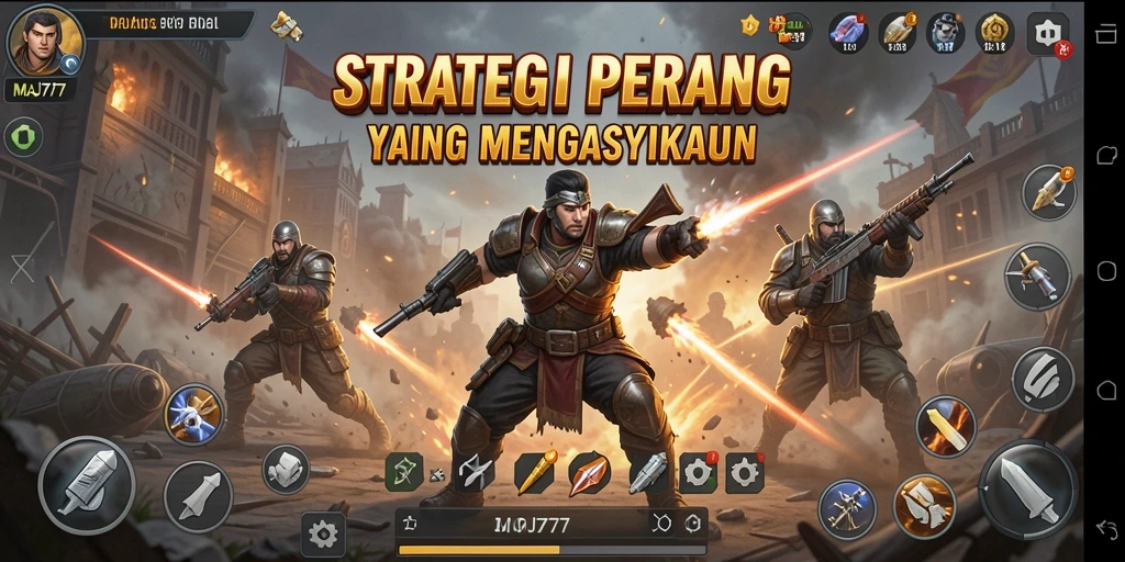 Gameplay seru dan strategi dalam MAJ777.