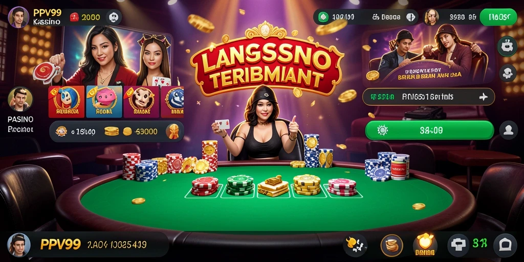 Tampilan gameplay Live Casino yang menarik di PPV99.