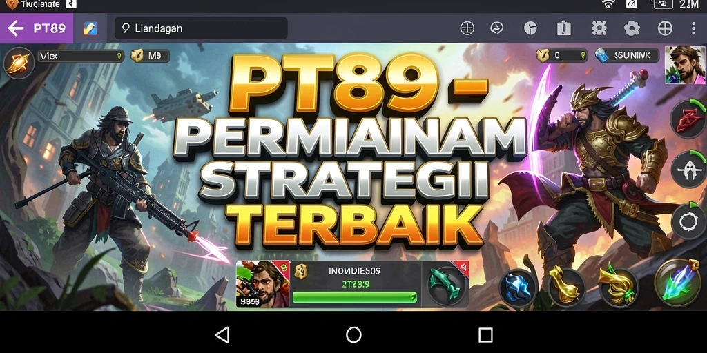 Tampilan permainan SLG yang menakjubkan dan strategis.