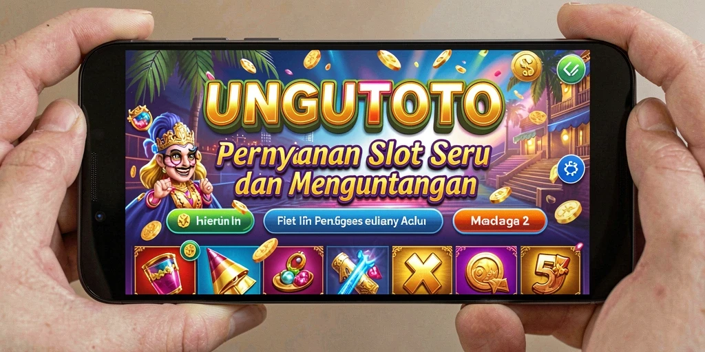 Screenshot gameplay UNGUTOTO menampilkan keseruan permainan Slot.