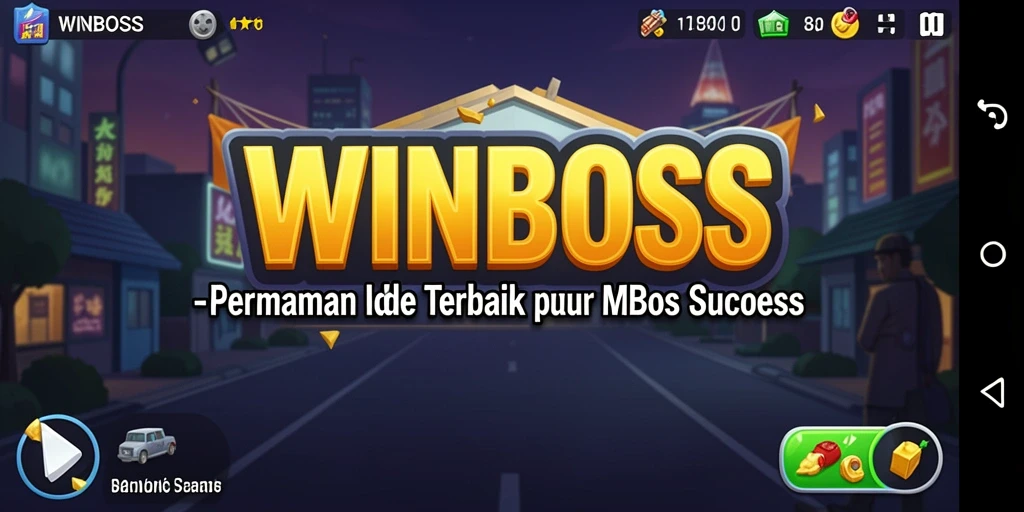 Tangkapan layar WINBOSS menampilkan aksi gameplay Idle yang seru dan menarik.