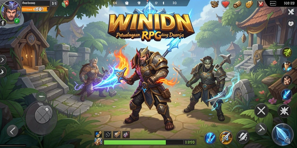 Tampilan menarik dari gameplay WINIDN yang penuh aksi.