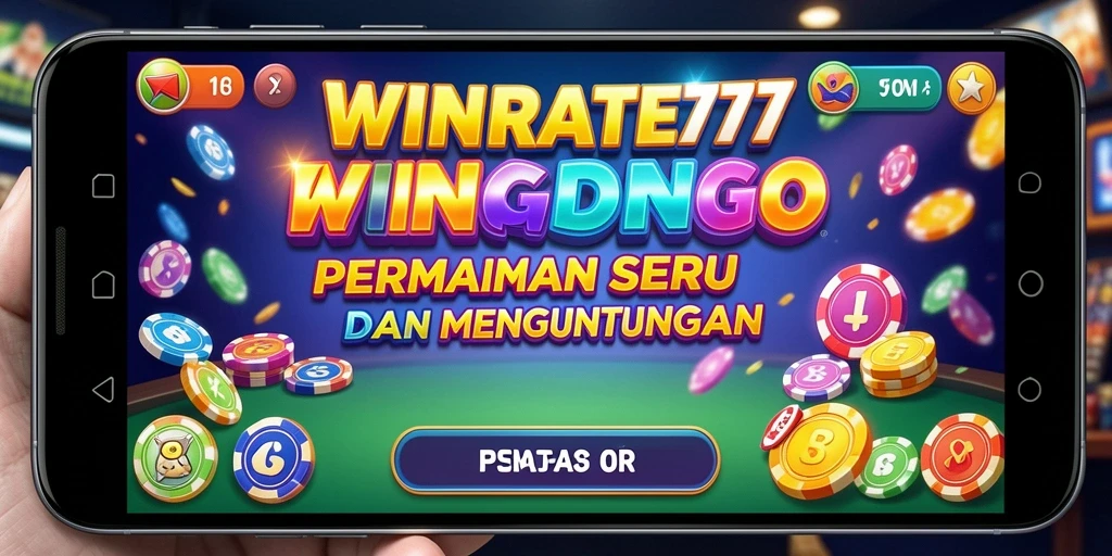 Tampilan gameplay seru dan interaktif dalam WINRATE777.